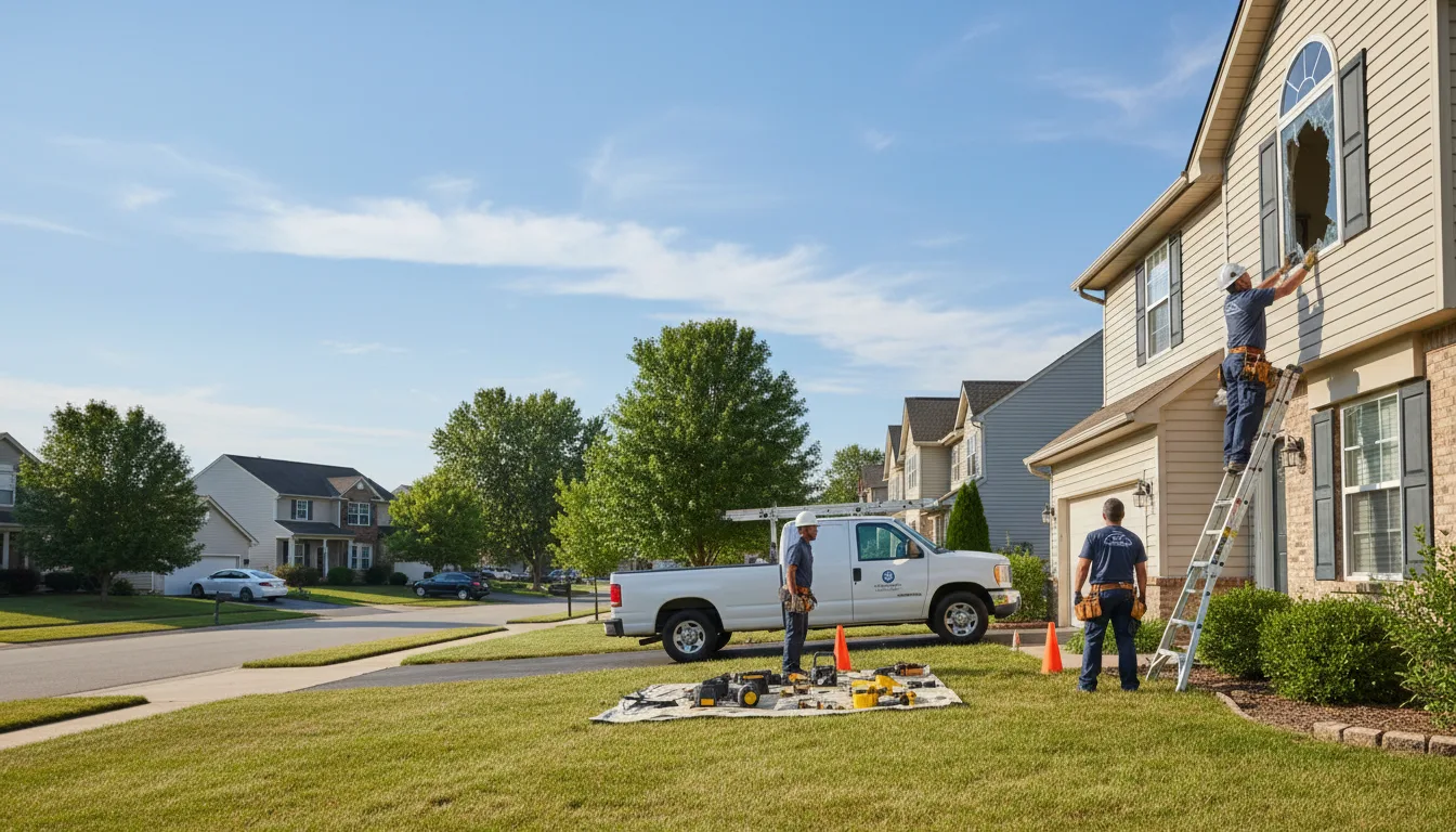 Expert window installer providing residential service in Brownsboro, TX